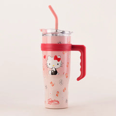 Cute My Melody Stainless Steel Tumbler With Straw Gift 1200 ML