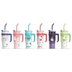Cute My Melody Stainless Steel Tumbler With Straw Gift 1200 ML