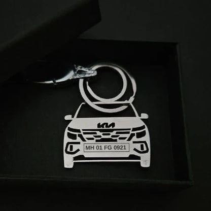 Personalised Car Keychain