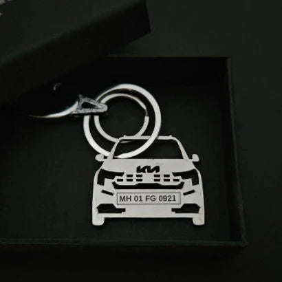 Personalised Car Keychain