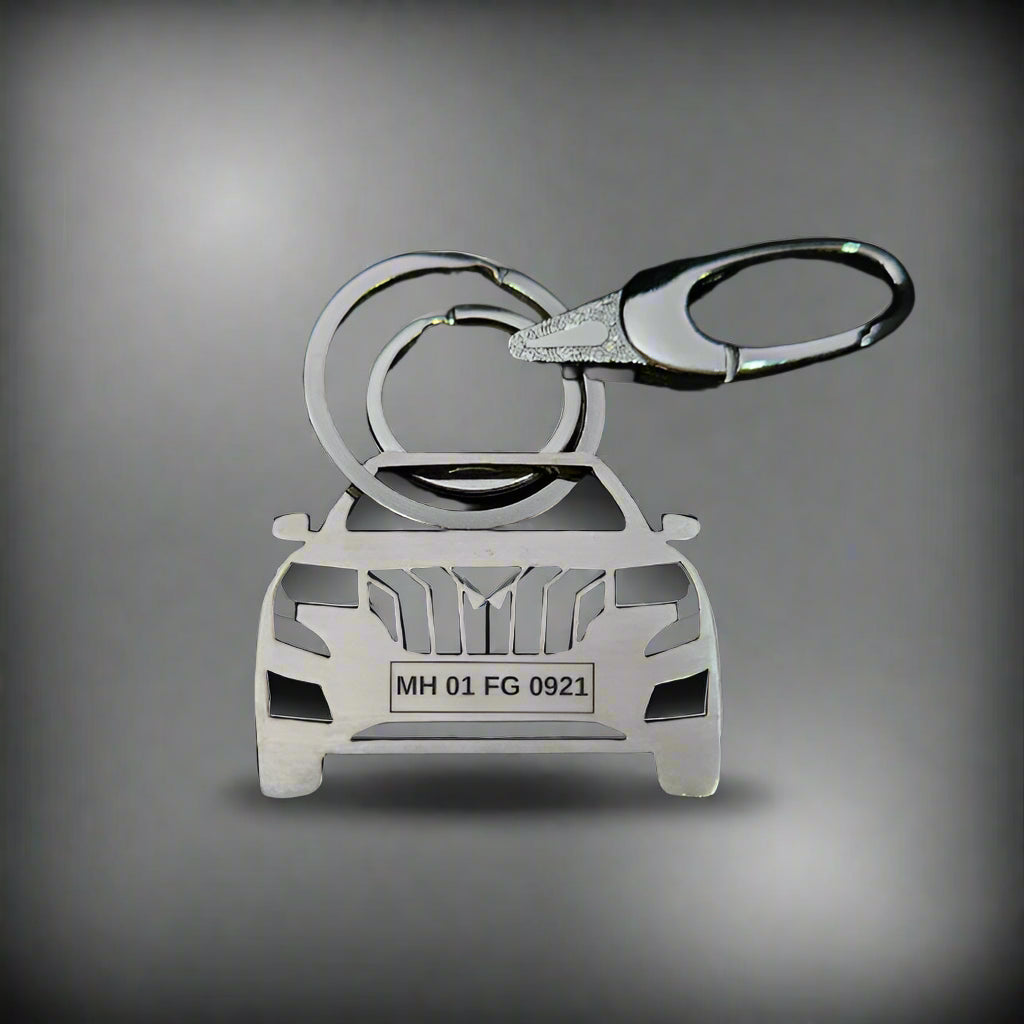 Personalised Car Keychain