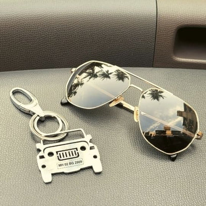 Personalised Car Keychain