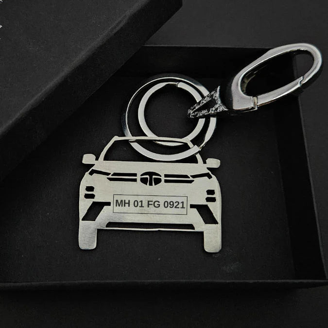 Personalised Car Keychain
