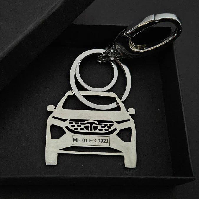 Personalised Car Keychain