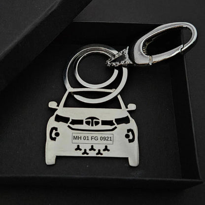 Personalised Car Keychain