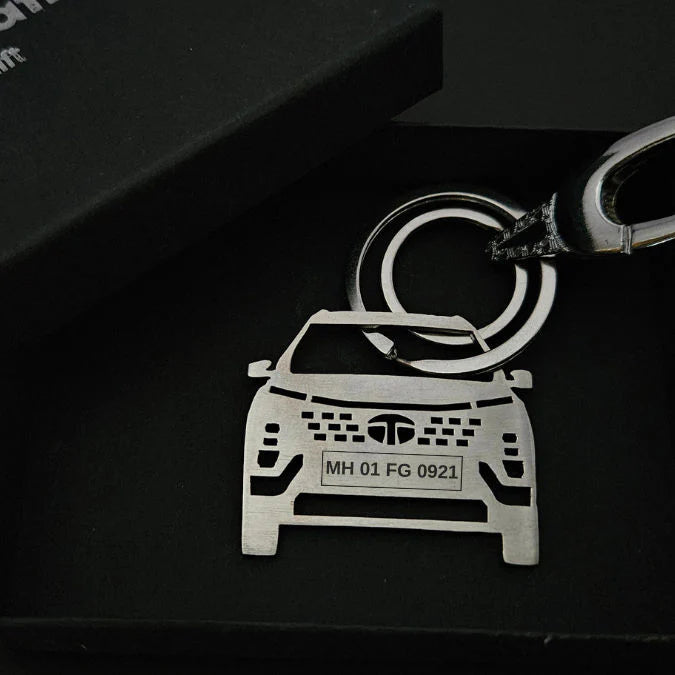 Personalised Car Keychain