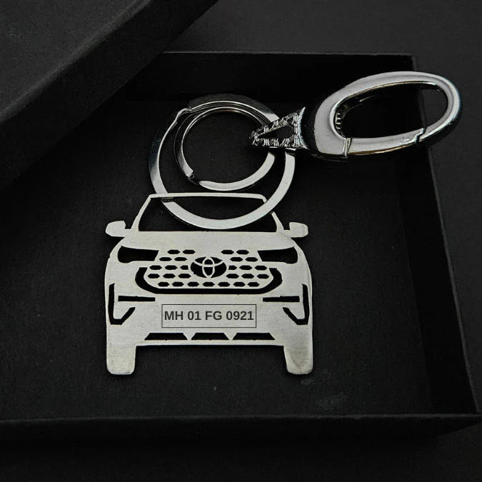 Personalised Car Keychain