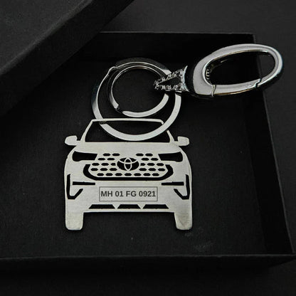 Personalised Car Keychain